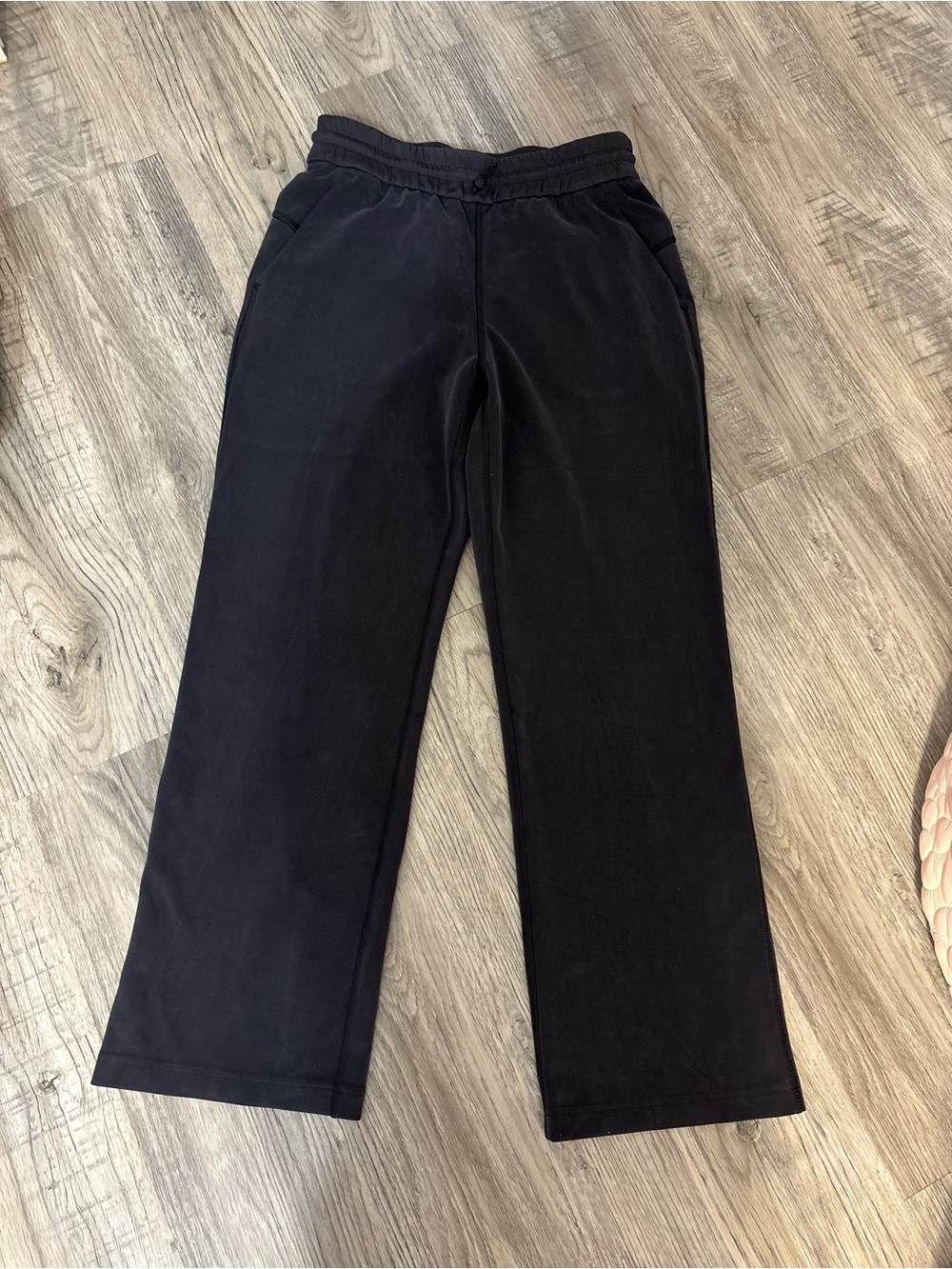 lululemon athletica Black Straight-Leg Track Pants